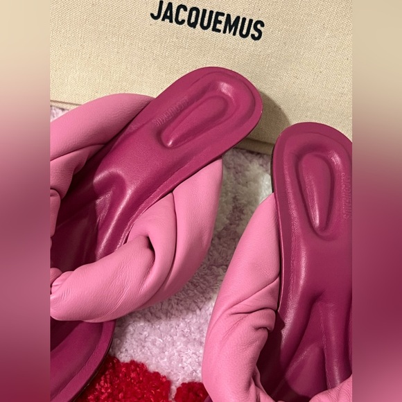 JACQUEMUS Pink 'Les Sandales Heeled - Picture 16 of 16